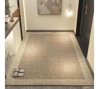 VNsdSD Indoor Door mat Entrance Rugs,Non Slip Welcome,Easy to Clean Floor Mats for Entry,Patio,High Traffic Areas(B,100x140cm)