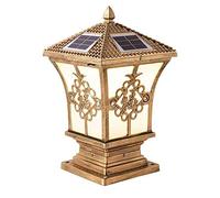 VNsdSD Po C La Ca Alumin Ru Bron Fini Outdo Colu Pedest Lig Rust Pill Lante f De Pat Decor(Bronze,30CM)