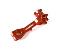 VNSMM Brake Handle Motorbike Brake Levers Motorcycle Universal CNC Rear Brake Rocker Arm Lever Fit for Honda Fit for Yamaha Fit for Suzuki Pit Dirt Bike Scooter(Orange)