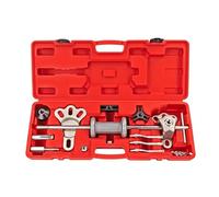 VNSMM Engine magneto flywheel puller Flywheel puller 17PCs Wheel Hub Wheel Bearing Puller Wheel Bearing Tool Puller Universal Puller Set With Slide Hammer For Car Wheel Hubs