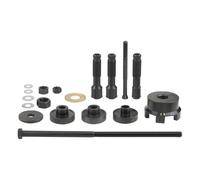 VNSMM Engine magneto flywheel puller Flywheel puller 18Pcs Wheel Bearing Remover And Installer Puller Tool Kit For 2000+ VT102 Motorcycle 0.75" 1" 25mm Bearings