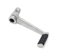 VNSMM Motorbike Shift Levers Gear Shift Lever Rear Foot Brake Right Pedal Fit for Ducati Monster 696 796 1100/ Accessories Clutch Shifter Left Rod Motorcycle Foot Shifter(Shift Lever Black)