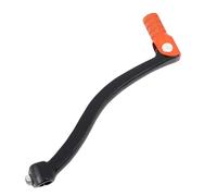 VNSMM Motorcycle Folding Aluminum Gear Shift Lever Gear Shift Lever for Motorcycle ATV Dirt Bike Pit Bikes Gear Lever Motorcycle Pull Starter(Orange)