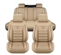 VNUNMALC Car Seat Covers Sets for BMW X3 M 2019-2024, Faux Leather Automotive Vehicle Cushions, Auto Seats Waterproof Protection Interior Padded, Airbag Compatible,F