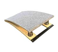 VNVFJKLO gymnastics springboard， Kids Gymnastics Springboard, Home Mini Trampoline with Non-Slip Feet Pads &, Felt Arts for School Gym Bar Basement(9 SPRINGS120X60X26CM)