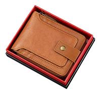 VNVFJKLO Wallet， Thickened Horizontal Driver's License Multi-Card Zipper Wallet with Blocking Technology(Unique Colour,with Box)