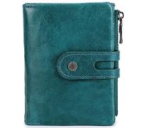 VNVFJKLO Wallet， Wallets for Men Can Put Airtag Avoid Losing Your Wallet, With1 TF Card Slot,1 SD,Gift Box(Blu)