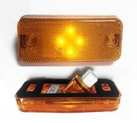 VNVIS 2x LED Orange indicator side marker lights lamps for FE2, FM2, Ducato 2006>, Boxer, RELAY 2006>, Midlum, Premium, Kerax, Magnum