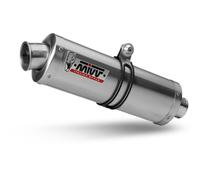 MIVV Exhaust Muffler OVAL VO.001.LX1 Euro5 Stainless Steel - VOGE VALICO 500DS (2021-2022)