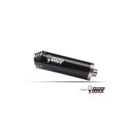 Mivv Oval Voge Valico 900 Dsx 2024-2025 Homologated Slip On Muffler Silver Homologated