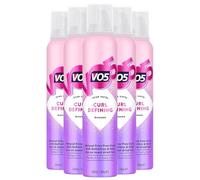 VO5 Curl Defining Mousse with Definition and Hold, Perfect for Curly Hair Provides Bouncy Natural Frizz Free Lasting Curls Protect from Heat Damage, 200ml (Pack of 5)