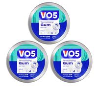 VO5 Hair Styling Texturising Gum for Men & Women - Strong Hold, Flexible Matt Finish for All-Day Control, 75ml - Pack of 3