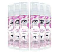 VO5 Heat Protection Hair Serum Made Smooth and Controls Frizz for Beautifully Smooth Hair and Illuminating Shine Up to 230C Heat Defence, Perfect for Coarse, Dry Hair, 50ml (Buy 6)