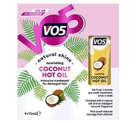 VO5 Hot Oil Nourishing Coconut 4 pack x 15ml