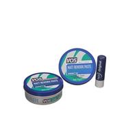 VO5 Matt Rework Paste 75ml Twin Pack - Flexible Hold, Natural Finish, Perfect for Everyday Styling With Free Orignial Lip Balm