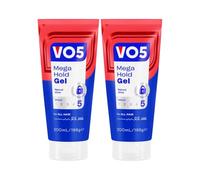 VO5 Mega Hold 24 hour extra strong control Styling Gel for perfectly groomed controlled natural hairstyle 200 ml Multi Buy 2 Pack