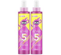 VO5 Mega Hold Gel Spray 200ml, Extra Strong Hair Styling Spray for Hold & Control (Pack of 2)