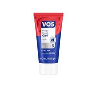 VO5 Mega Hold 24hr Extra Control Travel-Friendly Styling Gel 50ml - 4 Pack