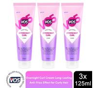 Vo5 Overnight Curl Cream for Curls - 125 ml Nourishing Nighttime Hair Care