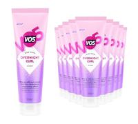 VO5 Overnight Curl Cream Long-Lasting Effect and Anti-Frizz Formulation which Prevents Frizz and Maintains Natural Movement, Perfect for Curly Hair, 125ml (Buy 10)
