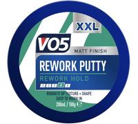 VO5 Rework Putty Matt Finish XXL 200ml - Flexible Hold for Bold Styles