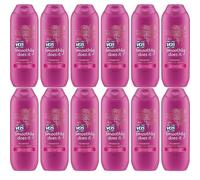 VO5 Smoothly Does It Shampoo, Infused with Vital Oils, for Dry Frizzy Hair, 250ml, Pack of 12