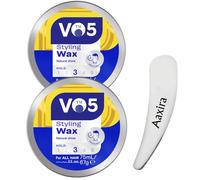VO5 Styling Wax with Cosmetic Spatula - Rework Hold Natural Shine, Hair Wax for Men & Women, New Packaging Pack of 2