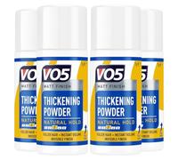 VO5 Thickening Hair Styling Powder Matti Finish with Long-Lasting Natural Hold, Fuller Hair + Instant Volume and Perfect for Short to Mid length Hair, 7g (Buy 4)