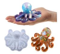 Voaesdk Octopus Resin Molds Silicone, Cute Octopus Epoxy Moulds, DIY 3D Large Animal Silicone Mold for Resin Casting,Wall Hanging, Desktop Ornament Home Decor, Xmas Gifts