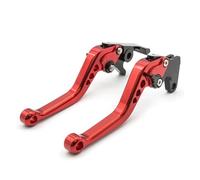 VOALVT for Himalayan E5 2021 2022 Motorcycle Adjustable Short/Long Brake Clutch Lever Handle Accessories Motorbike Brake Clutch Lever(Red 147mm)