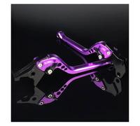 VOALVT for Himalayan E5 2021 2022 Motorcycle Adjustable Short/Long Brake Clutch Lever Handle Accessories Motorbike Brake Clutch Lever(Purple 177mm)