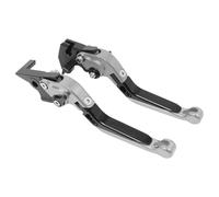 VOALVT for NT1100 for NT 1100 2021 2022 2023 Motorcycle Adjustable CNC Folding Brake Clutch Levers Extendable Handles Lever Motorbike Brake Clutch Lever(Sliver-1)