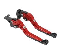 VOALVT for NT1100 for NT 1100 2021 2022 2023 Motorcycle Adjustable CNC Folding Brake Clutch Levers Extendable Handles Lever Motorbike Brake Clutch Lever(Red-3)