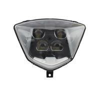 VOALVT Motorcycle Front Headlight FOR GASGAS FOR EC250 FOR 250F FOR 300F FOR EX300 FOR 350F 450 2021-2023 Motorcycle Headlight LED Wick Dirt Bike Motocross Tuning Headlamp(Black)