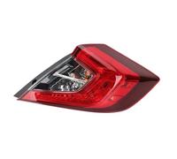 VOALVT Rear Tail Light For Civic 2016-2021 US Version 1 PC Outer Left Right Tail Light Brake Reversing Driving Turn Signal Lamp Car Tailights(Outer Right)