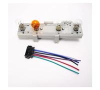 VOALVT Taillight Base For Skoda For Octavia 2007-2009 1ZD945257 Rear Tail Lamps Wiring Board Light Holder Bulb Mounting Socket Plug Left Right Rear Light Circuit Board(BoardPlugBulb Right)