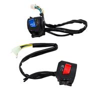VOANZO 1 Pair Universal Motorbike Switch Left and Right Handlebar Switches for or Motorcycle Quad Dirt Bike ATV Scooter