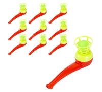 VOANZO 10 Party Blow Up Games Dandelion Games Whistle Breathing Lung Trainer Floating Balls Birthday Party Games for Parties and Everyday Use Random Colours