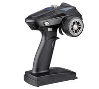 VOANZO 2.4GHz 6CH RC Transmitter And Receiver Built-In RC Gyro for 1/10 RC Car RC Truck RC Boat Drift RC Car RC Rock Crawler