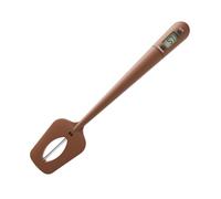 VOANZO 2-in-1 Silicone Spatula Thermometer,Coffee-Colored Multi-Function Tool for Baking,Temperature Range -50℃ to 300℃/-58℉ to 572℉,Ideal for Solid/Liquid/Granular Measurement