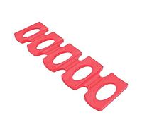 VOANZO 2 PCS Bottle and Can Stacker Anti-Slip Silicone Foldable Fridge Bottle Storage Beer Can Holder Organiser Bottle Stacking Mat for Beer Cola Food Cans