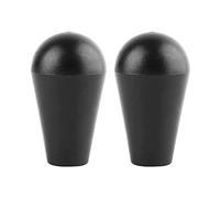 VOANZO 2PCS DIY Joystick Oval Balltop Arcade Joystick Oval Balltop for Retro Arcade Machine Street Fighter Arcade Machine -Black