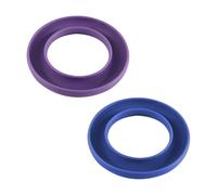 VOANZO 2Pcs Sewing Thread Bobbin Holder Silicone Bobbin Clips for Thread Storage Prevents Thread Unraveling and Tangling Flexible Bobbin Storage Ring for Sewing