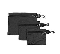 VOANZO 3PCS Zipper Tool Pouch Bag Waterproof Utility Canvas Tool Storage Bag Heavy Duty Tool Portable Storage Pouch for Men Outdoor Carpenter Electrician