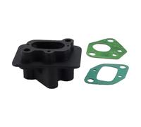 VOANZO 40-5 Intake Pipe and Two Enter the Air Cushion,for 43CC 52CC Lawn Mower Brush Cutter Intake Manifold Carburettor Base Connection