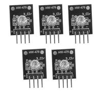 VOANZO 5 x KY-016 3-Colour RGB Module for E-Book Projects DIY Electronics Custom Displays Effects Options for Microcontroller Integration