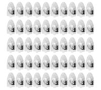VOANZO 50PCS LED Balloon Lights Multi-colour Mini LED Bullet Lantern Light LED Balloons Light Up Balloons for Party Paper Lantern Balloon Light