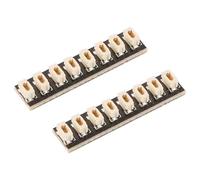 VOANZO 8 Port Expansion Board for Building Blocks DIY MOC Lighting 4Pin Mini Bead Docking Station -Pack of 2
