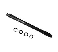 VOANZO Black Aluminum Alloy Conversion Skewer Adapter 12mm Front Thru Axle to 9mm Quick Release Mountain Bike Thru Axle Hub Adapter 148mm