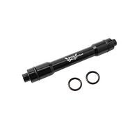 VOANZO Black Aluminum Alloy Conversion Skewer Adapter 15mm Front Thru Axle to 9mm Quick Release Mountain Bike Thru Axle Hub Adapter 100mm